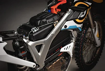 Surron Storm Bee electric dirt bike - rear view