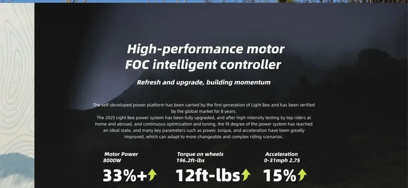 2025 surron light bee x top speed without limiter